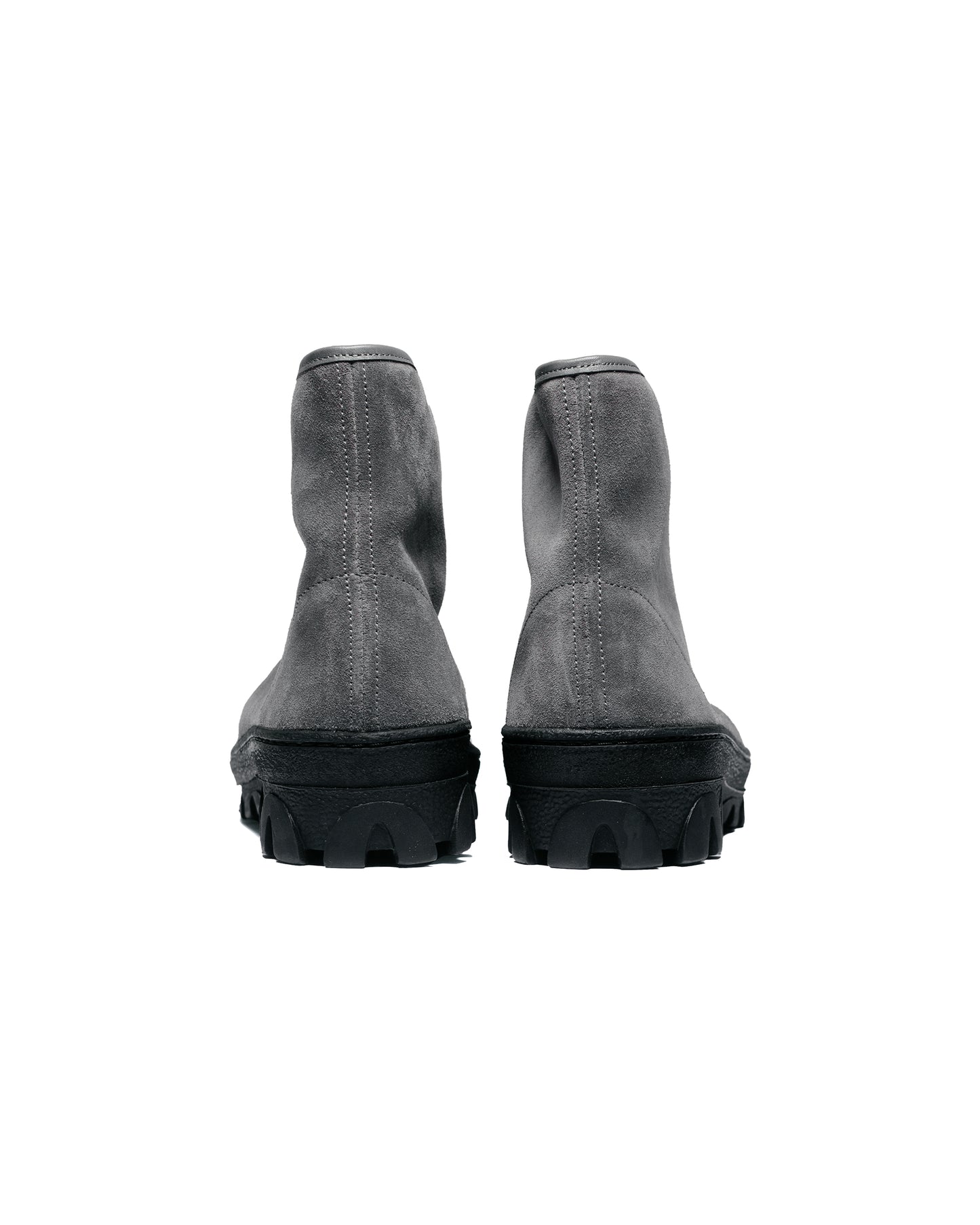 Reproduction of Found Russian Military Boots 540SS Dark Gray Suede back