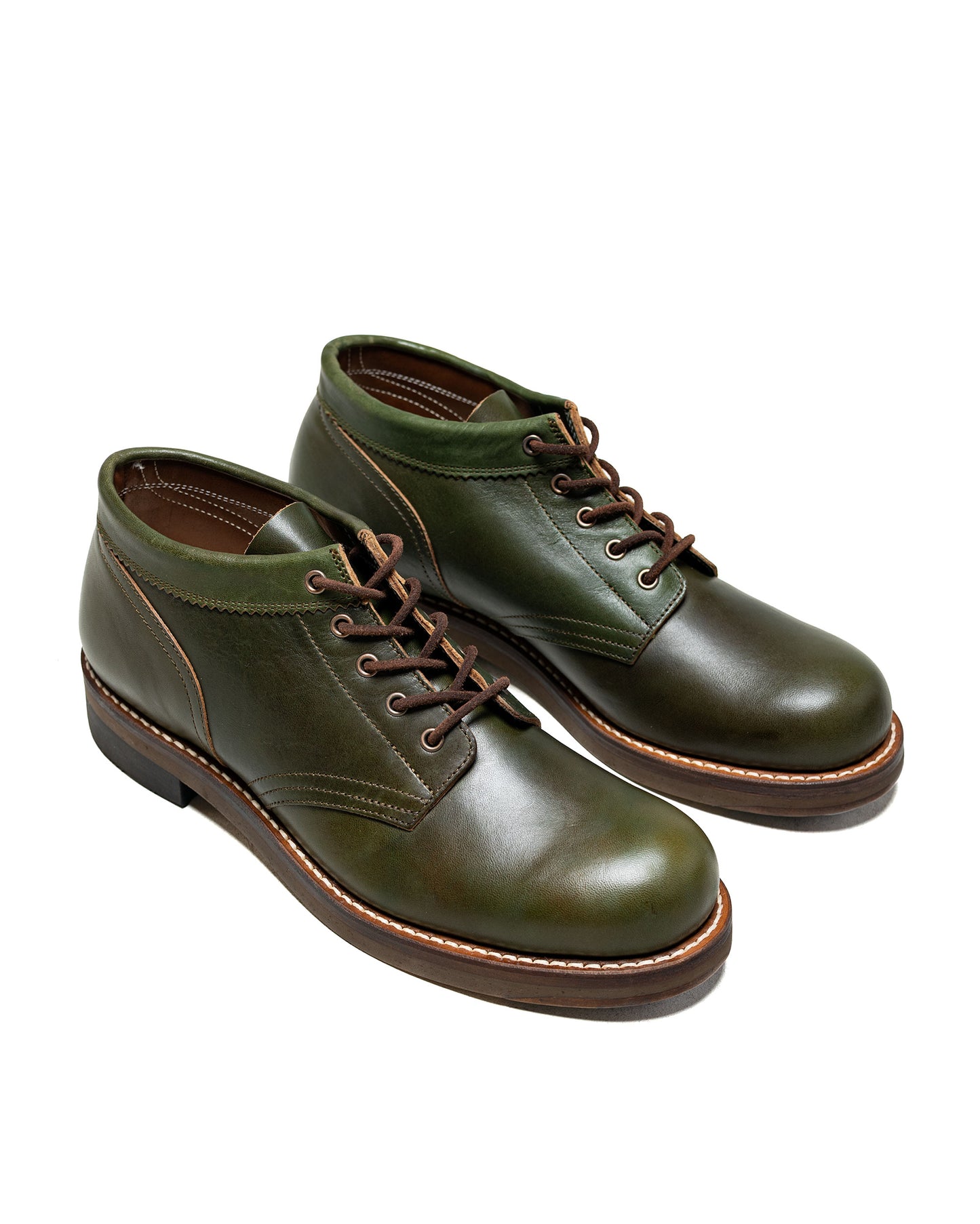 Rolling Dub Trio Coupen Green Horsehide