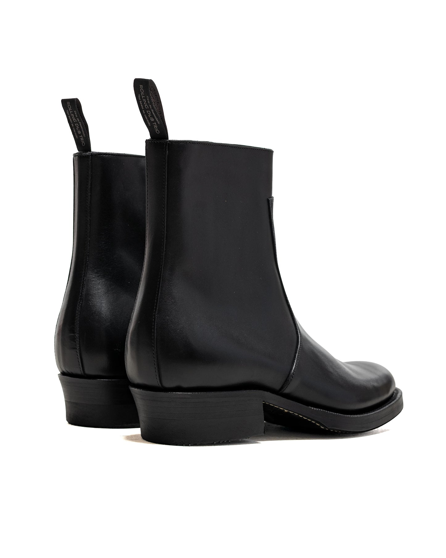 lost & found Rolling Dub Trio Rolling Dub Trio Gleaners Zip Black Box Calf