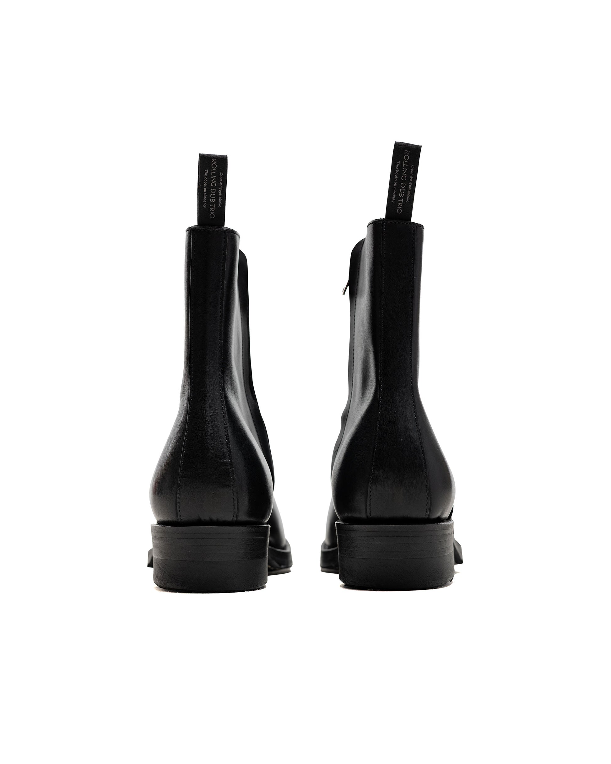 lost & found Rolling Dub Trio Rolling Dub Trio Gleaners Zip Black Box Calf