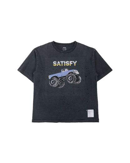 lost & found SATISFY SATISFY MothTech T-Shirt Aged Black EST5