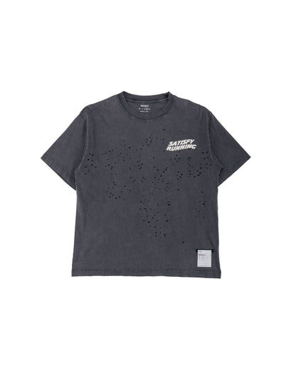 lost & found SATISFY SATISFY MothTech T-Shirt Aged Black WA