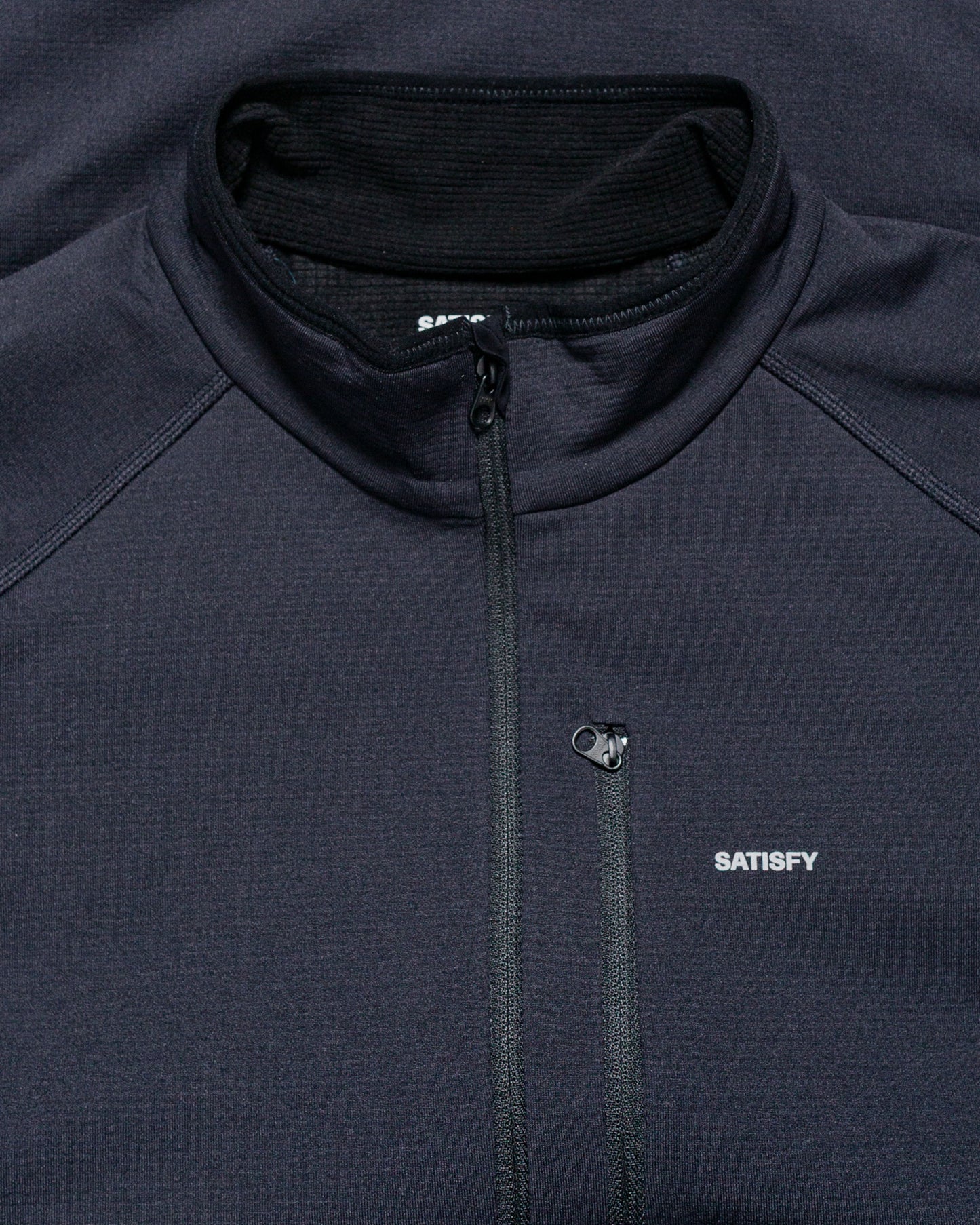 lost & found SATISFY SATISFY FuzzFleece Half-Zip Black