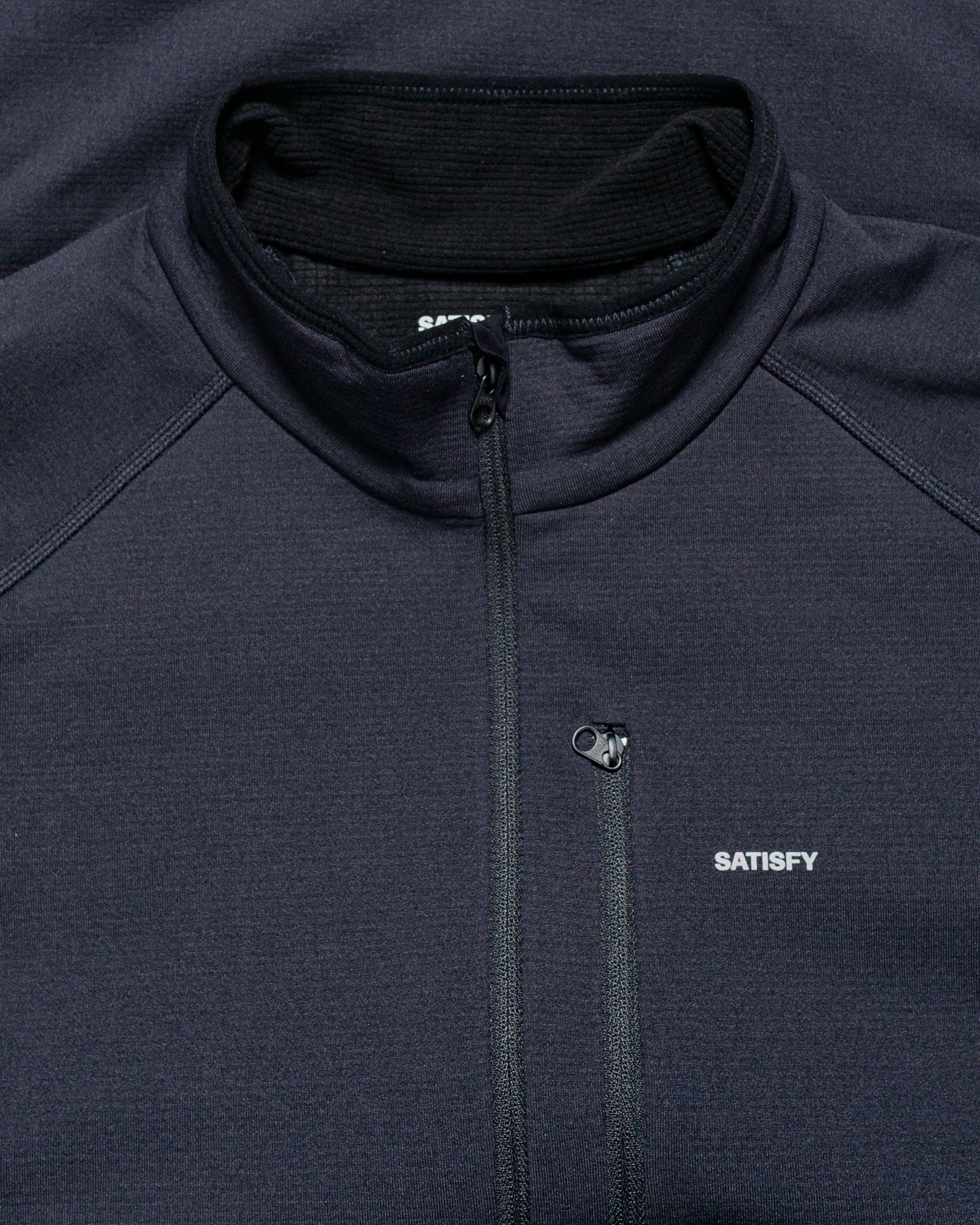 lost & found SATISFY SATISFY FuzzFleece Half-Zip Black