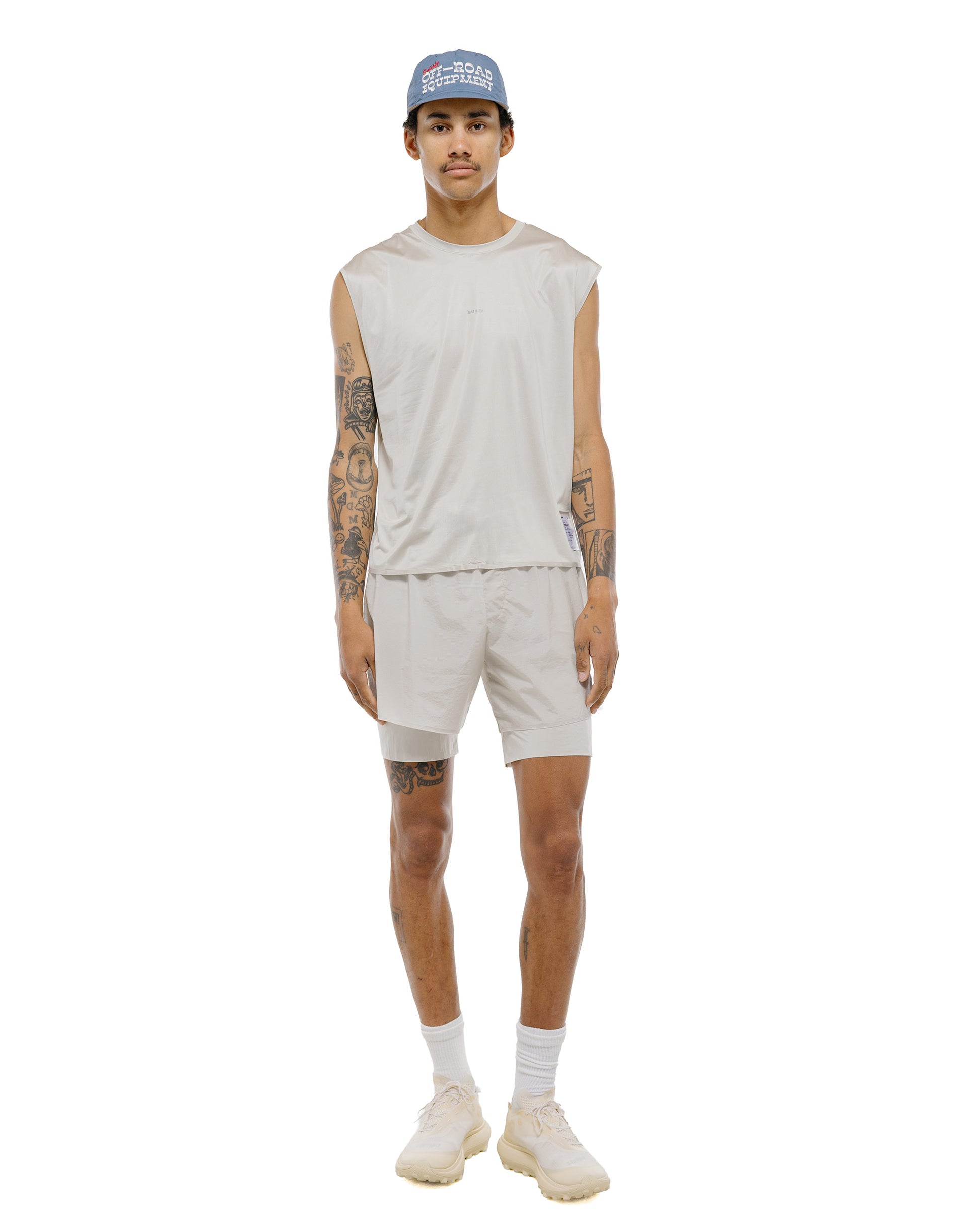 lost & found SATISFY SATISFY Heat Crush 8 Desert Shorts Moonstruck
