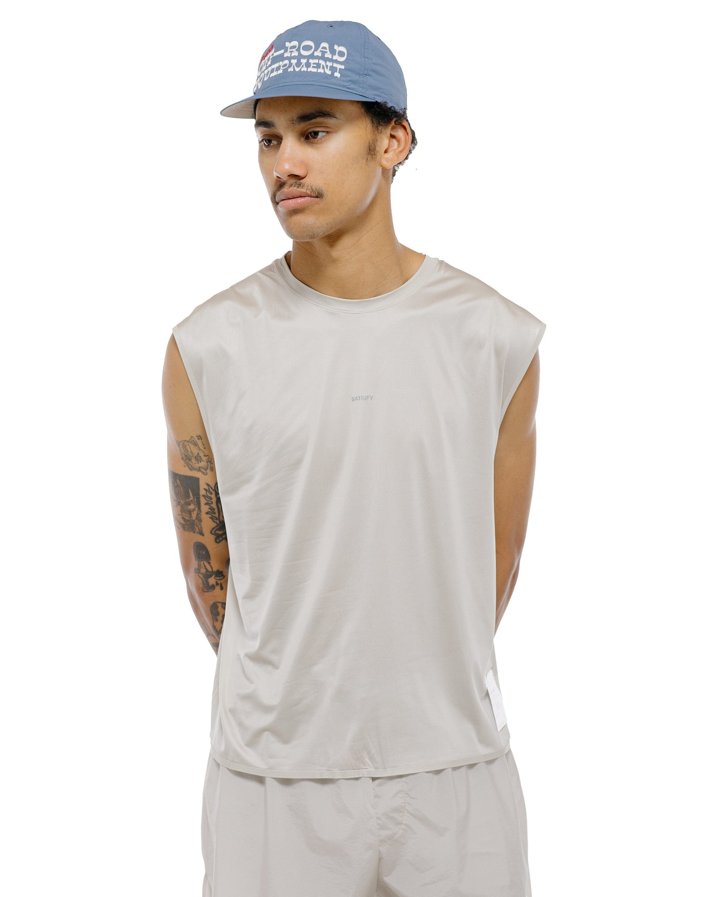 lost & found SATISFY SATISFY Heat Crush Muscle Tee Moonstruck