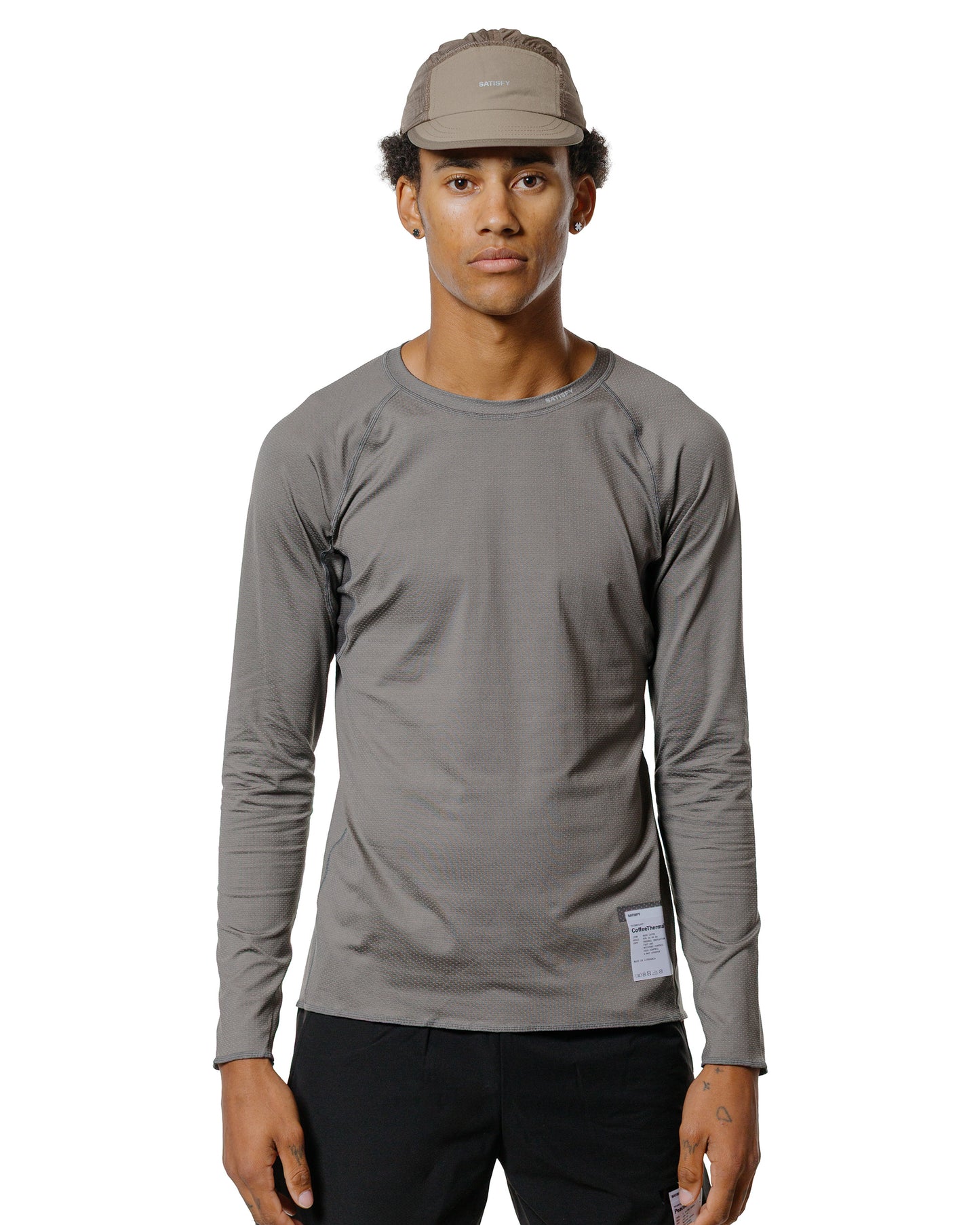 lost & found SATISFY SATISFY Justice CoffeeThermal Base Layer Dark Natural