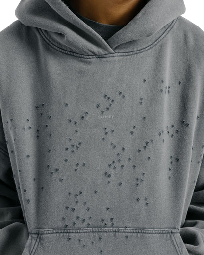 SATISFY MothTech Hoodie Faded Black