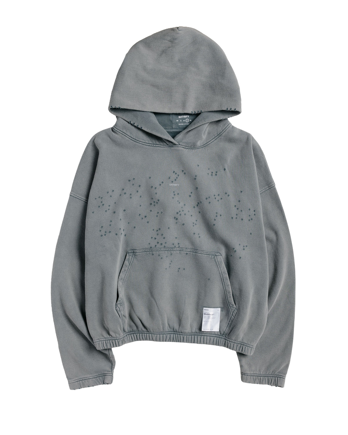 SATISFY MothTech Hoodie Faded Black