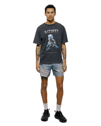 lost & found SATISFY SATISFY MothTech T-Shirt Aged Black