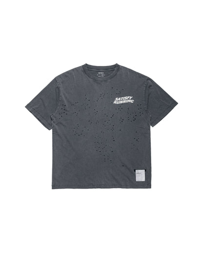 SATISFY MothTech T-Shirt Aged Black WA