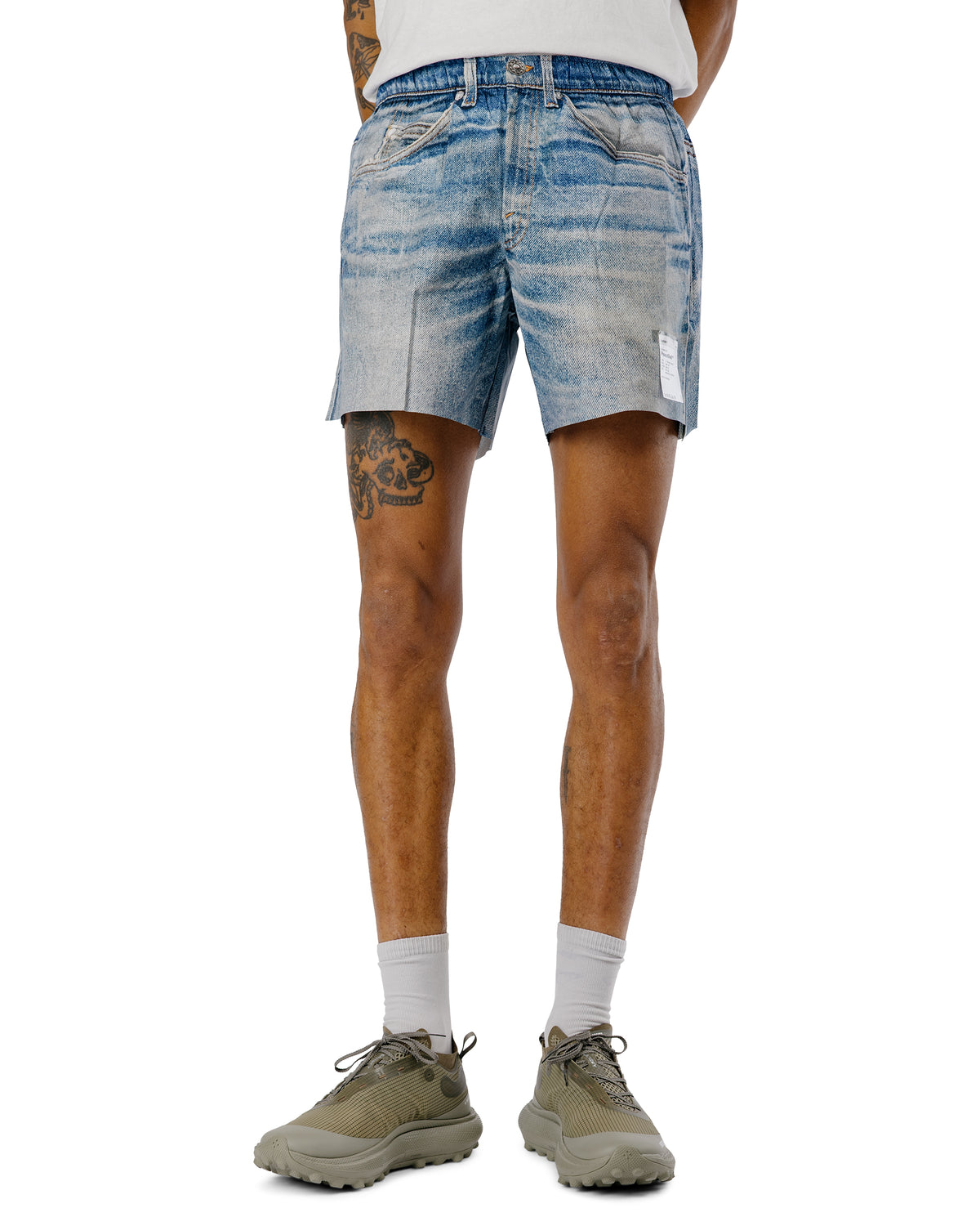 SATISFY PeaceShell 5" Unlined Shorts Digital Denim