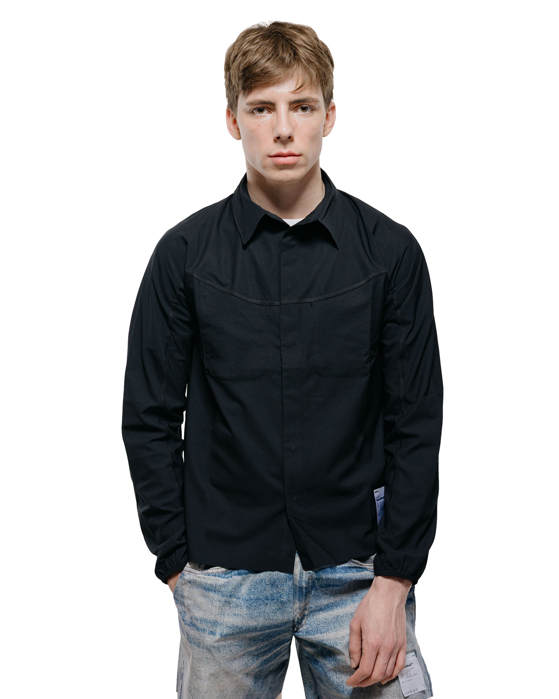 lost & found SATISFY SATISFY Peaceshell River Shirt Black