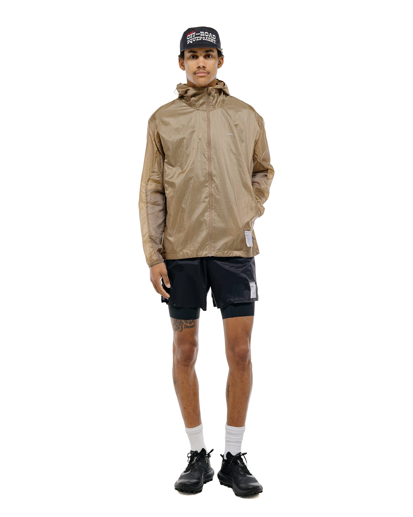 lost & found SATISFY SATISFY Pertex Diamond Fuse Windbreaker Falcon