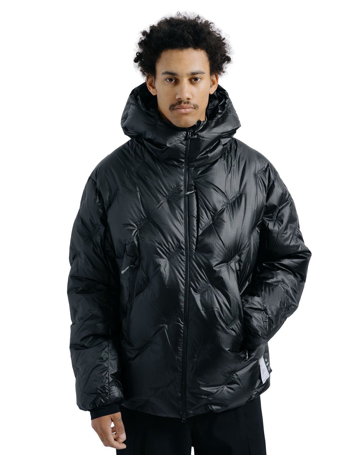 SATISFY Rippy Force Puffer Jacket Black