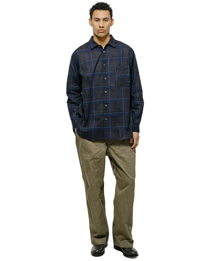 lost & found Sage de Cret Sage de Cret CO Chino Cloth Crinkle Baggy Baker Pants Olive
