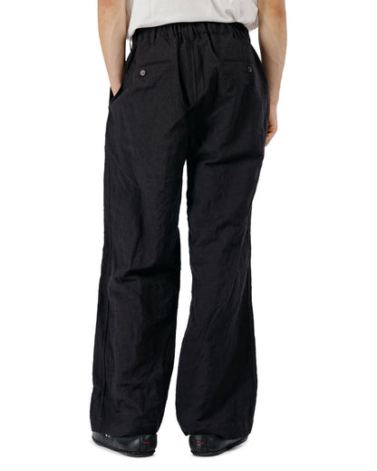 Sage de Cret WO/LI Tumble Washed Double Pleated Baggy Pants Brown