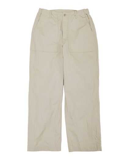 lost & found Sage de Cret Sage de Cret CO Chino Cloth Crinkle Baggy Baker Pants Beige