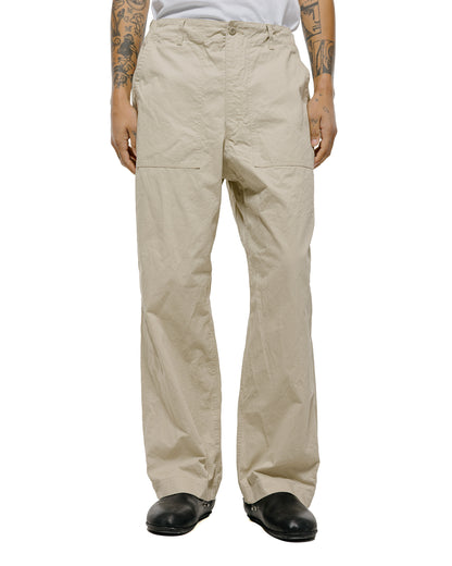 lost & found Sage de Cret Sage de Cret CO Chino Cloth Crinkle Baggy Baker Pants Beige