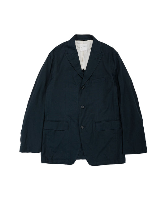 lost & found Sage de Cret Sage de Cret WO/SI Tumble Washed Peaked Lapel Jacket Navy
