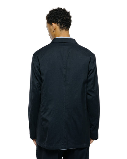 lost & found Sage de Cret Sage de Cret WO/SI Tumble Washed Peaked Lapel Jacket Navy