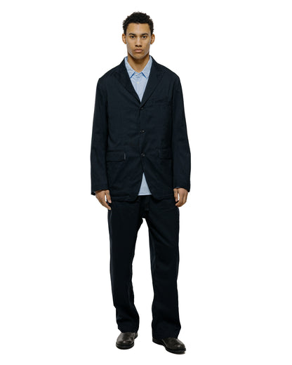 lost & found Sage de Cret Sage de Cret WO/SI Tumble Washed Peaked Lapel Jacket Navy