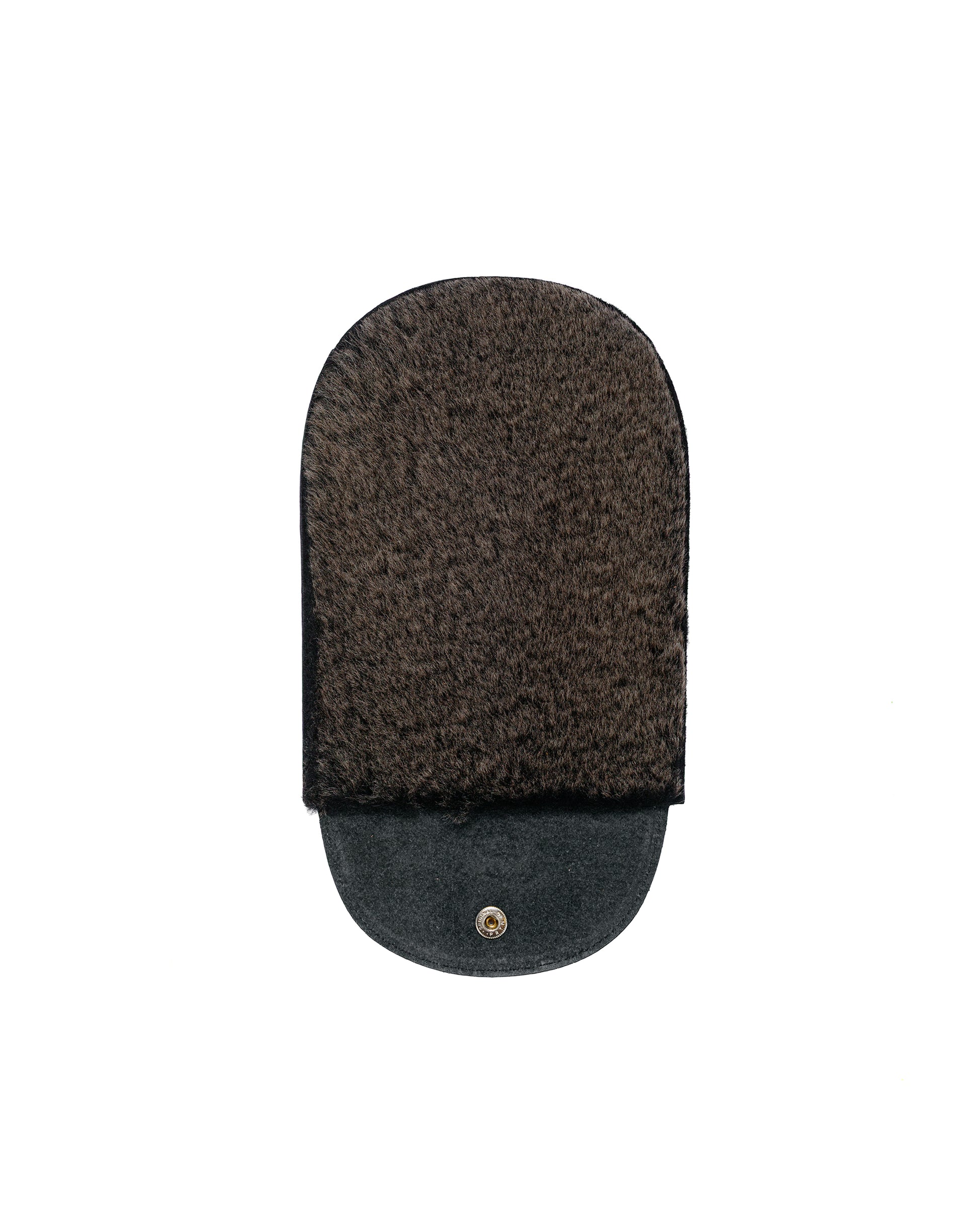 lost & found Saphir Saphir Mirror Polishing Glove Walabi Black
