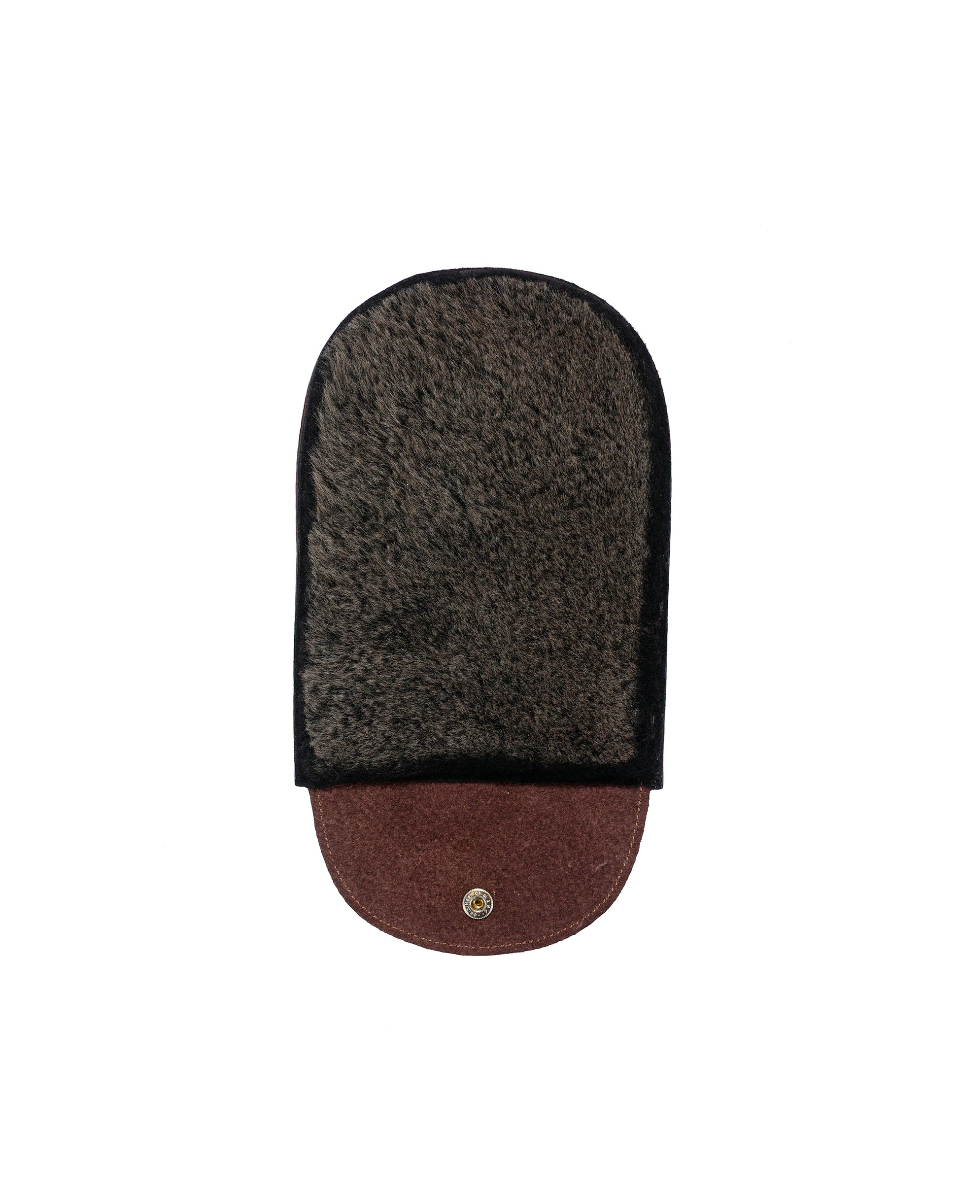 lost & found Saphir Saphir Mirror Polishing Glove Walabi Brown