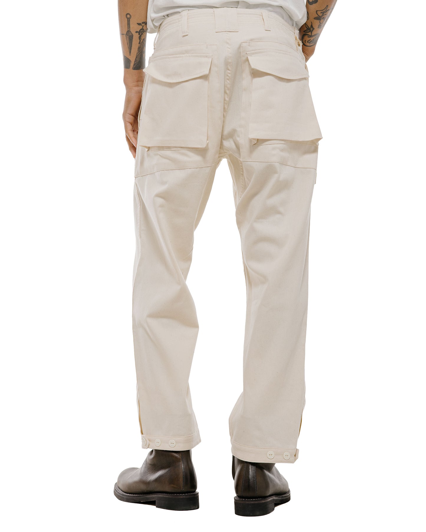 lost & found Sassafras Sassafras Digs Crew Pants 4/5 8oz Denim Natural