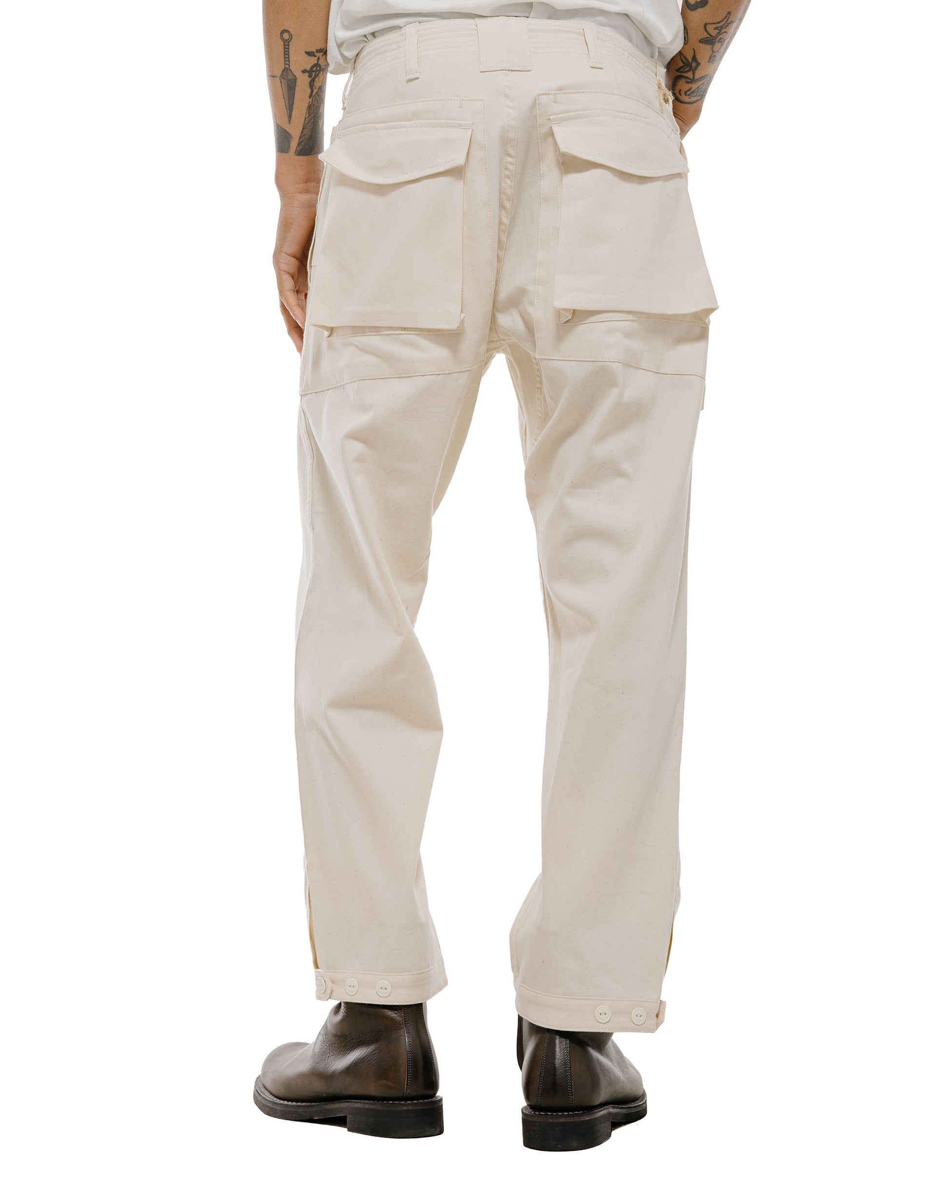 lost & found Sassafras Sassafras Digs Crew Pants 4/5 8oz Denim Natural