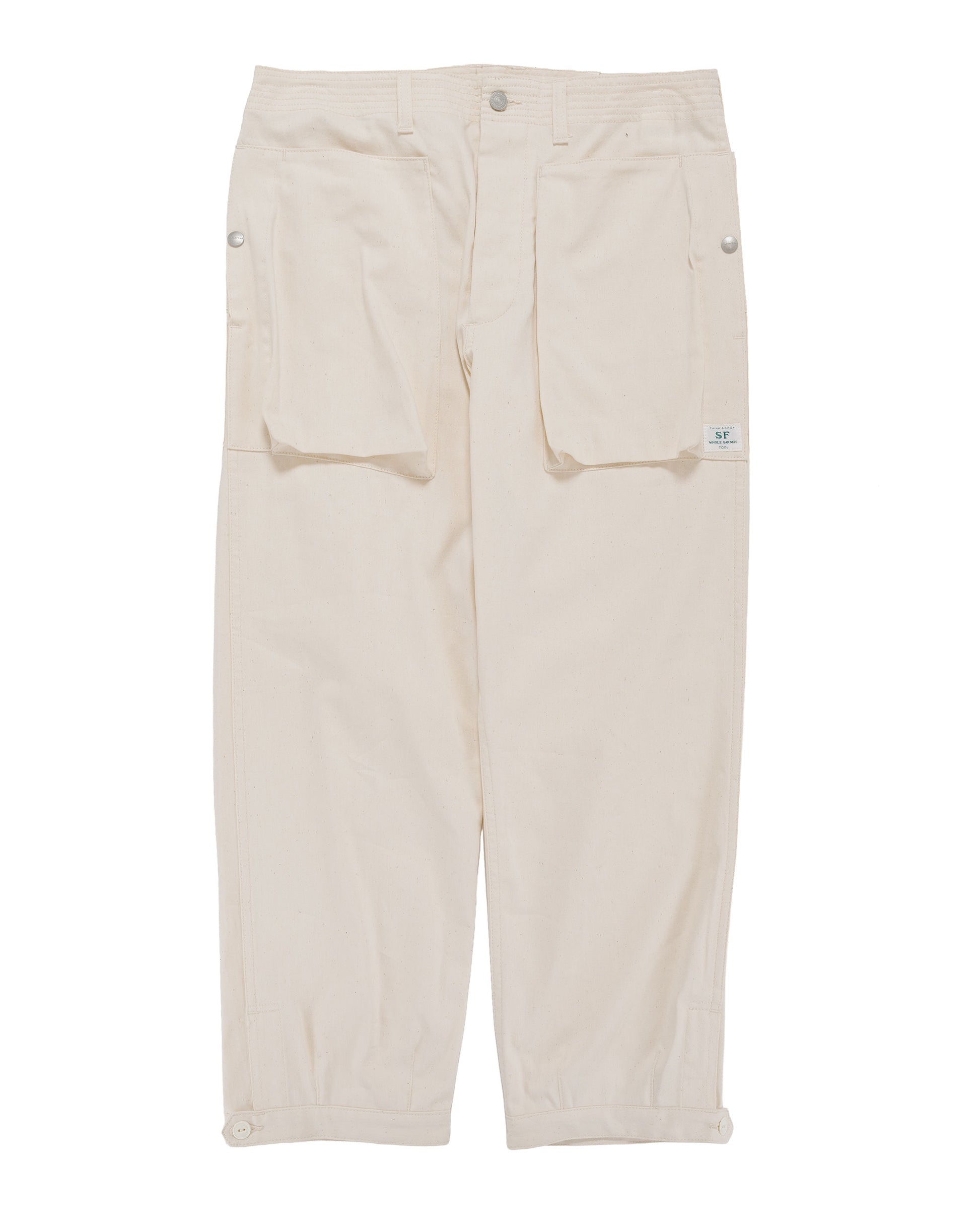lost & found Sassafras Sassafras Digs Crew Pants 4/5 8oz Denim Natural