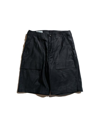 lost & found Sassafras Sassafras F.S Cultivator Pants 1/2 Back Satin Black