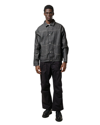 lost & found Sassafras Sassafras Gardeners Jacket 8oz Military Denim Black