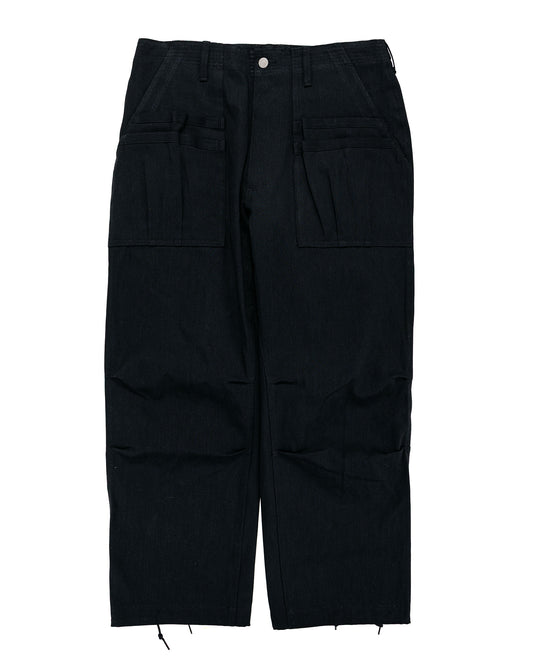 lost & found Sassafras Sassafras Overgrown Fatigue Pants 8.5oz Work Denim Black