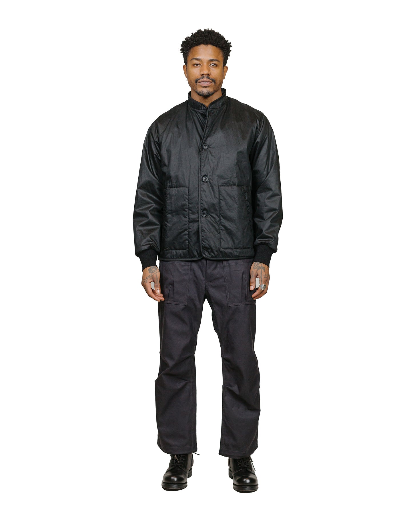 lost & found Sassafras Sassafras Overgrown Fatigue Pants Duck Charcoal