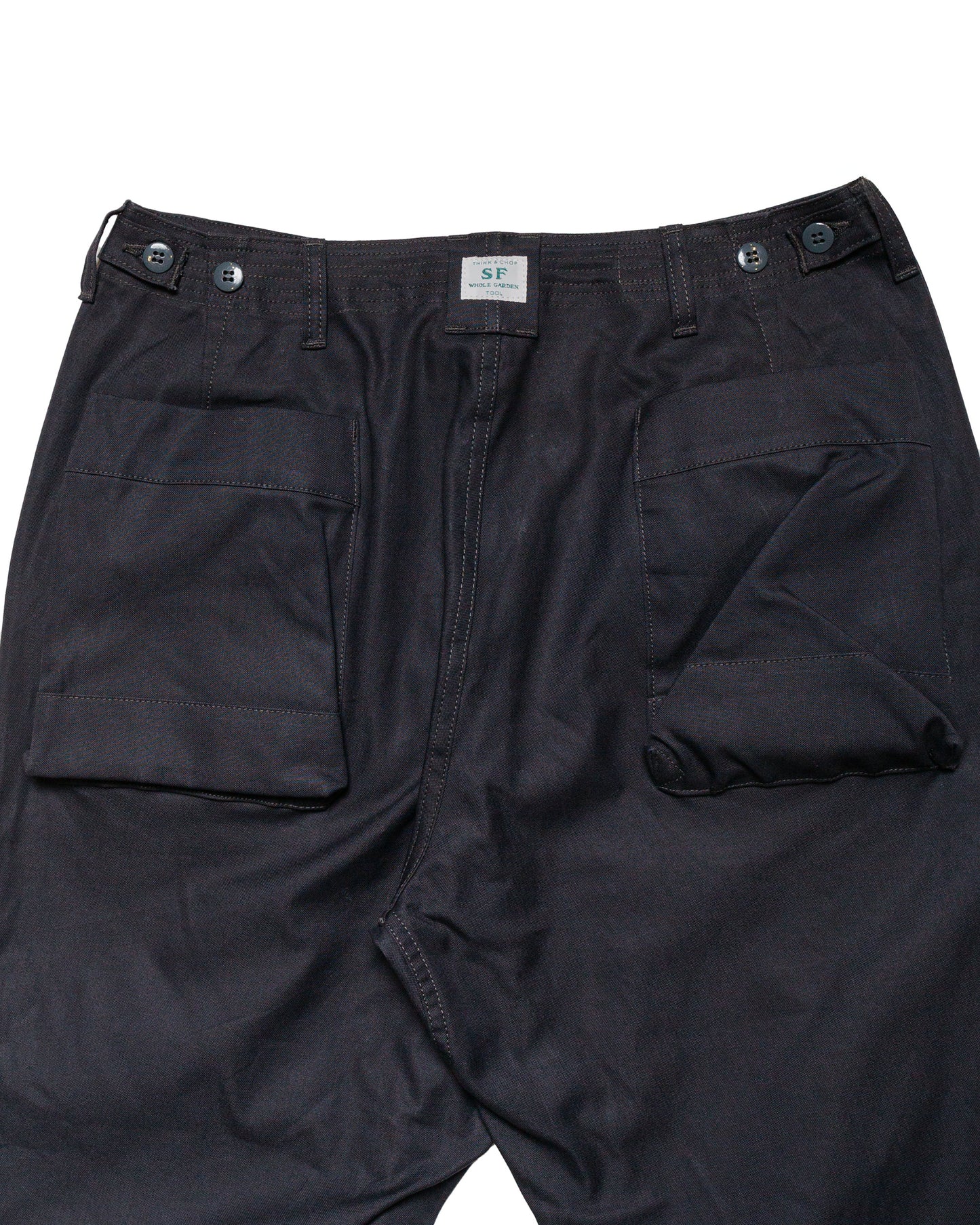 lost & found Sassafras Sassafras Overgrown Fatigue Pants Duck Charcoal