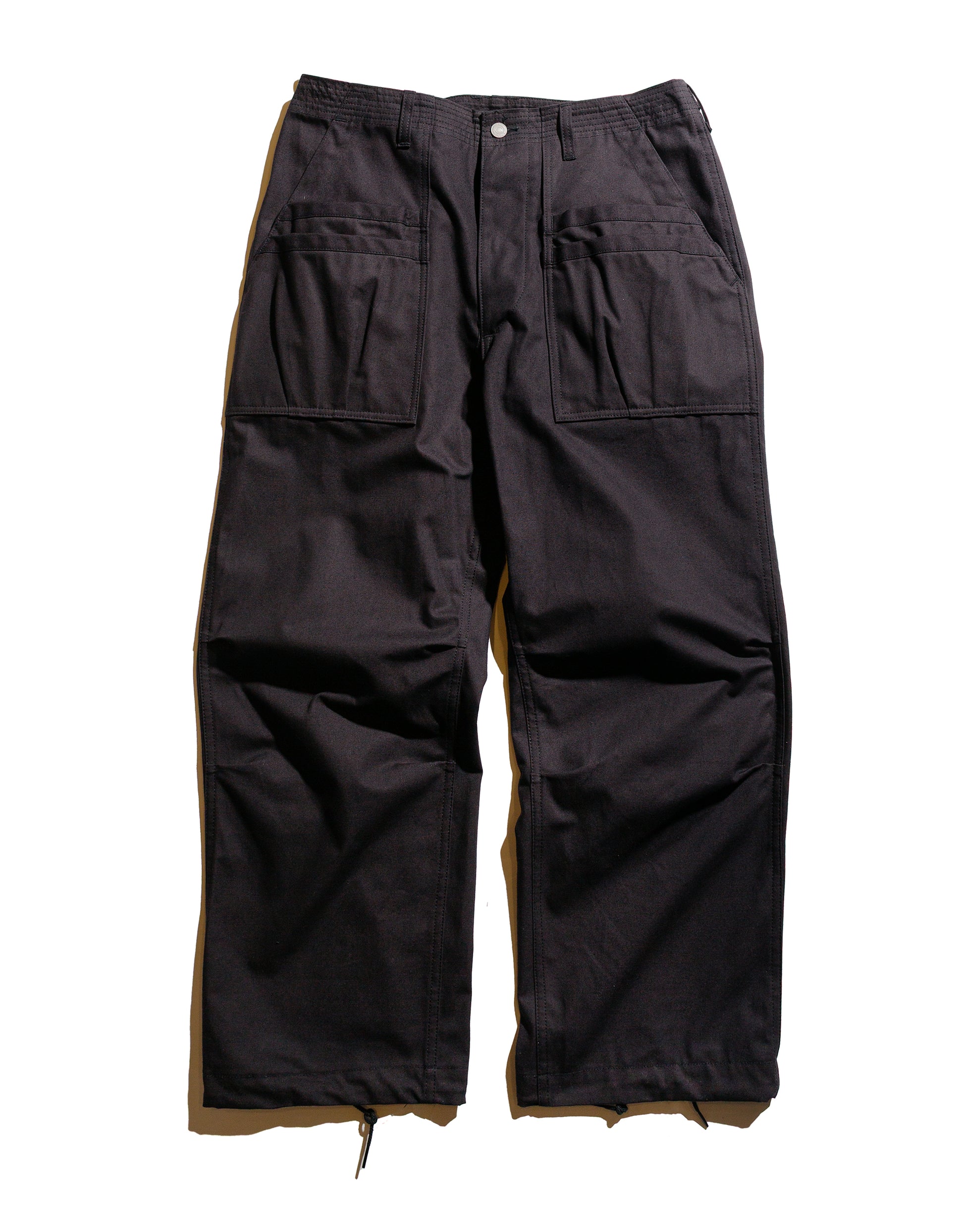 lost & found Sassafras Sassafras Overgrown Fatigue Pants Military Poplin Black
