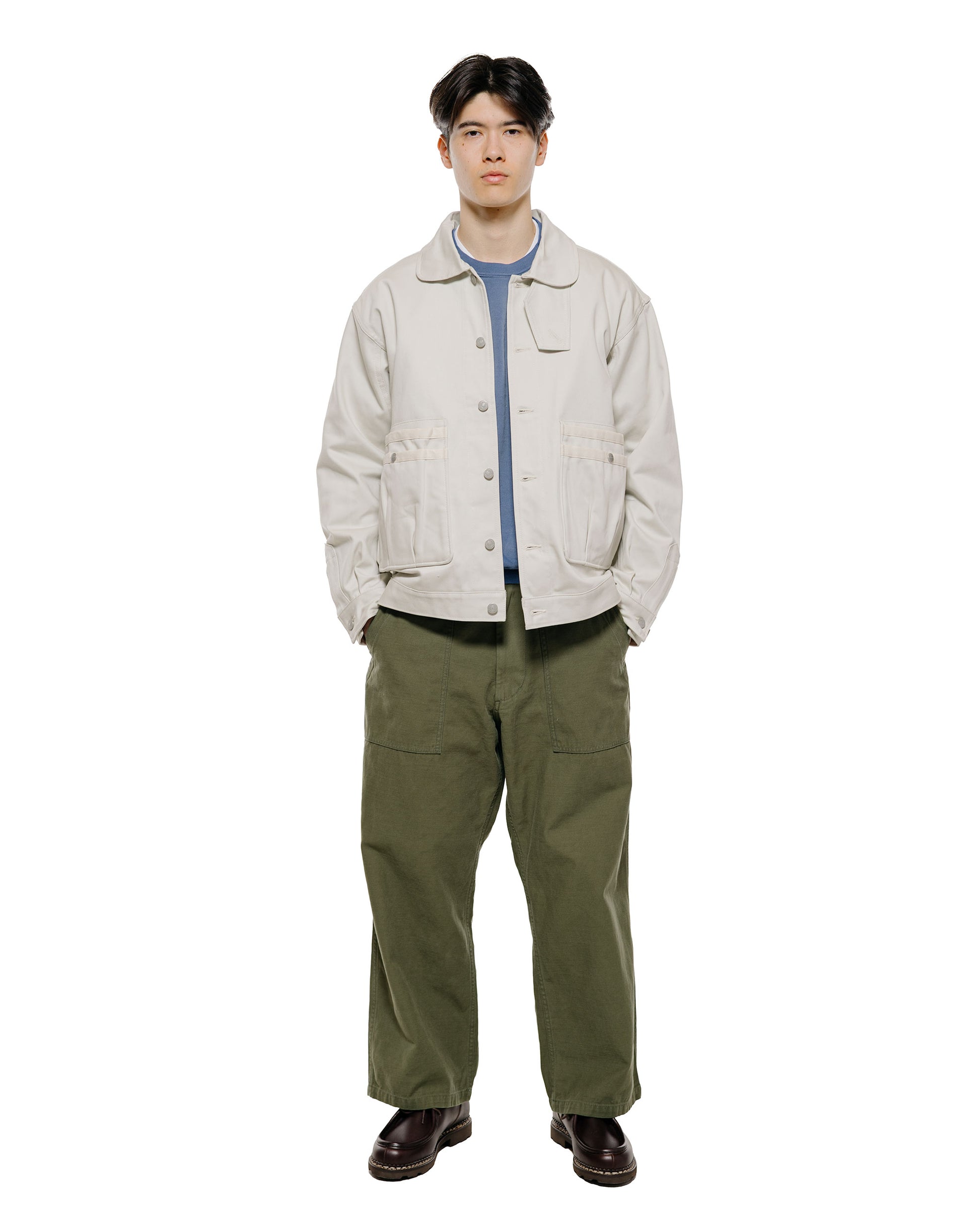 lost & found Sassafras Sassafras Overgrown Trug Jacket Pique Ivory
