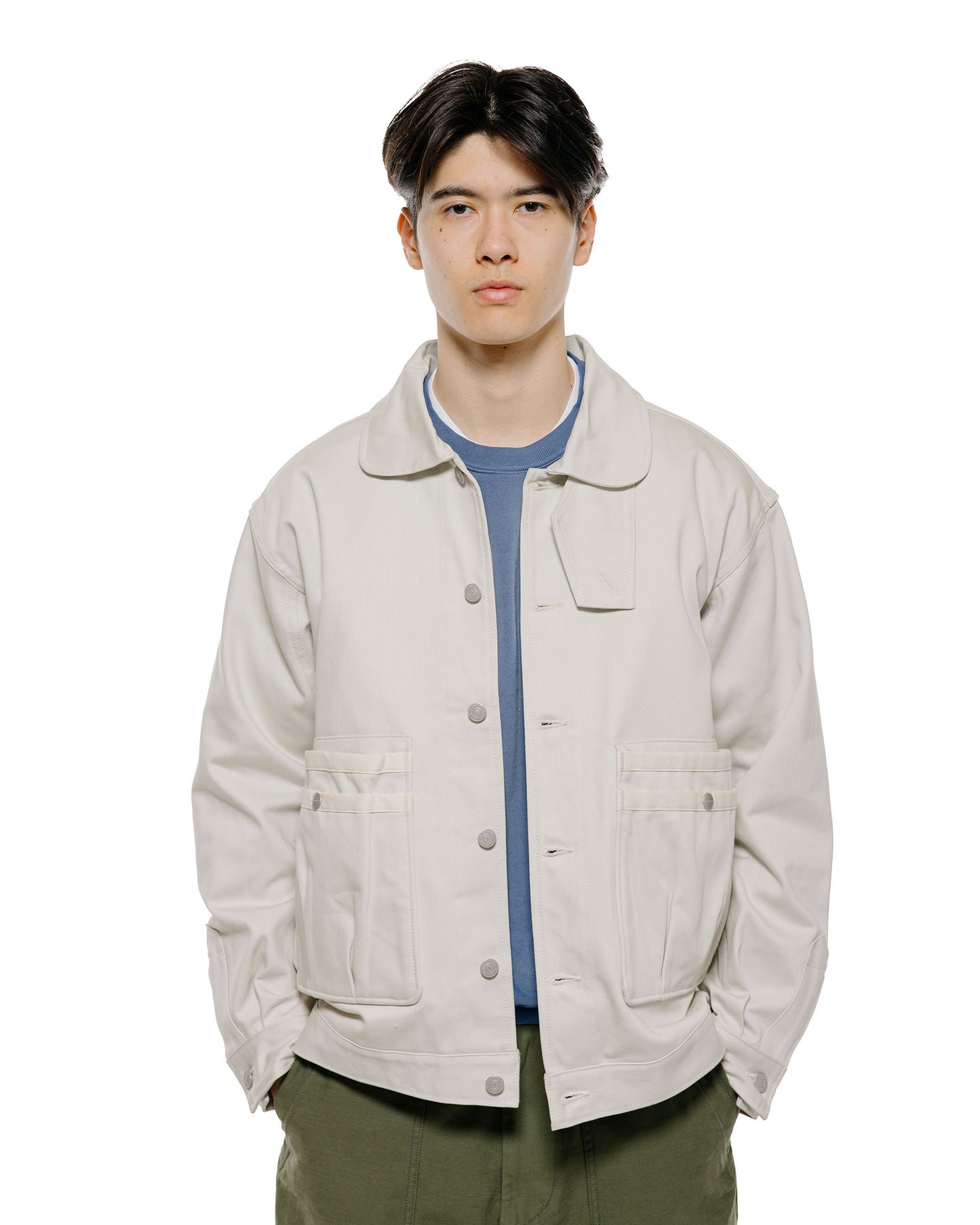 lost & found Sassafras Sassafras Overgrown Trug Jacket Pique Ivory