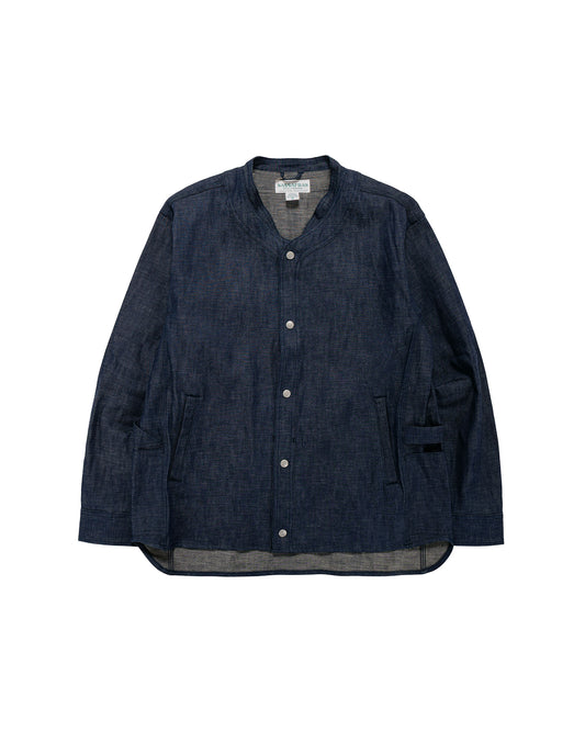 lost & found Sassafras Sassafras Vase Wall Gardener Jacket 8oz Military Denim Indigo