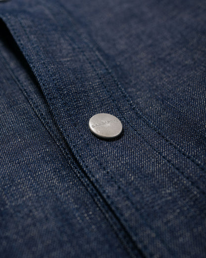 lost & found Sassafras Sassafras Vase Wall Gardener Jacket 8oz Military Denim Indigo