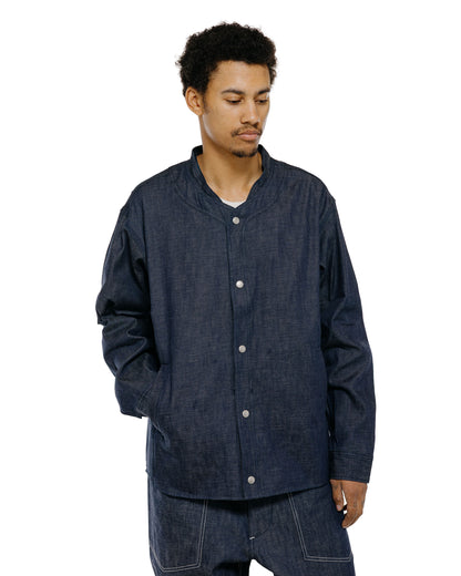 lost & found Sassafras Sassafras Vase Wall Gardener Jacket 8oz Military Denim Indigo