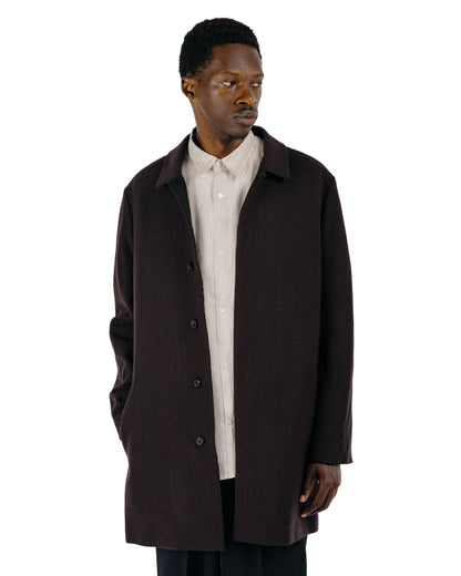 Seya. Horsecoat / Ancient Herringbone Mud Indigo