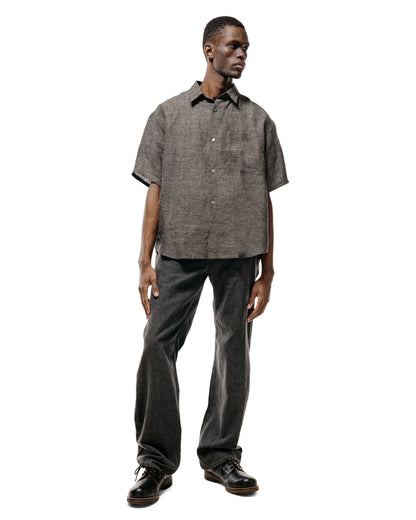 lost & found Seya. Seya. Eternal Summer Shirt/Linen Mesh Black Mix