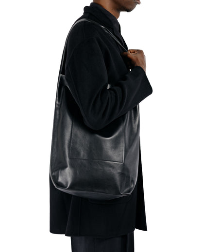 Seya. Isaac Reina Chasen Hobo / Large / Oil leather Black #19