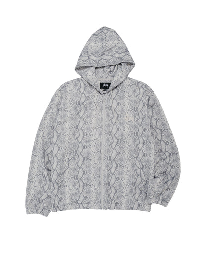 Stüssy Athletic Mesh Zip Hood Snake