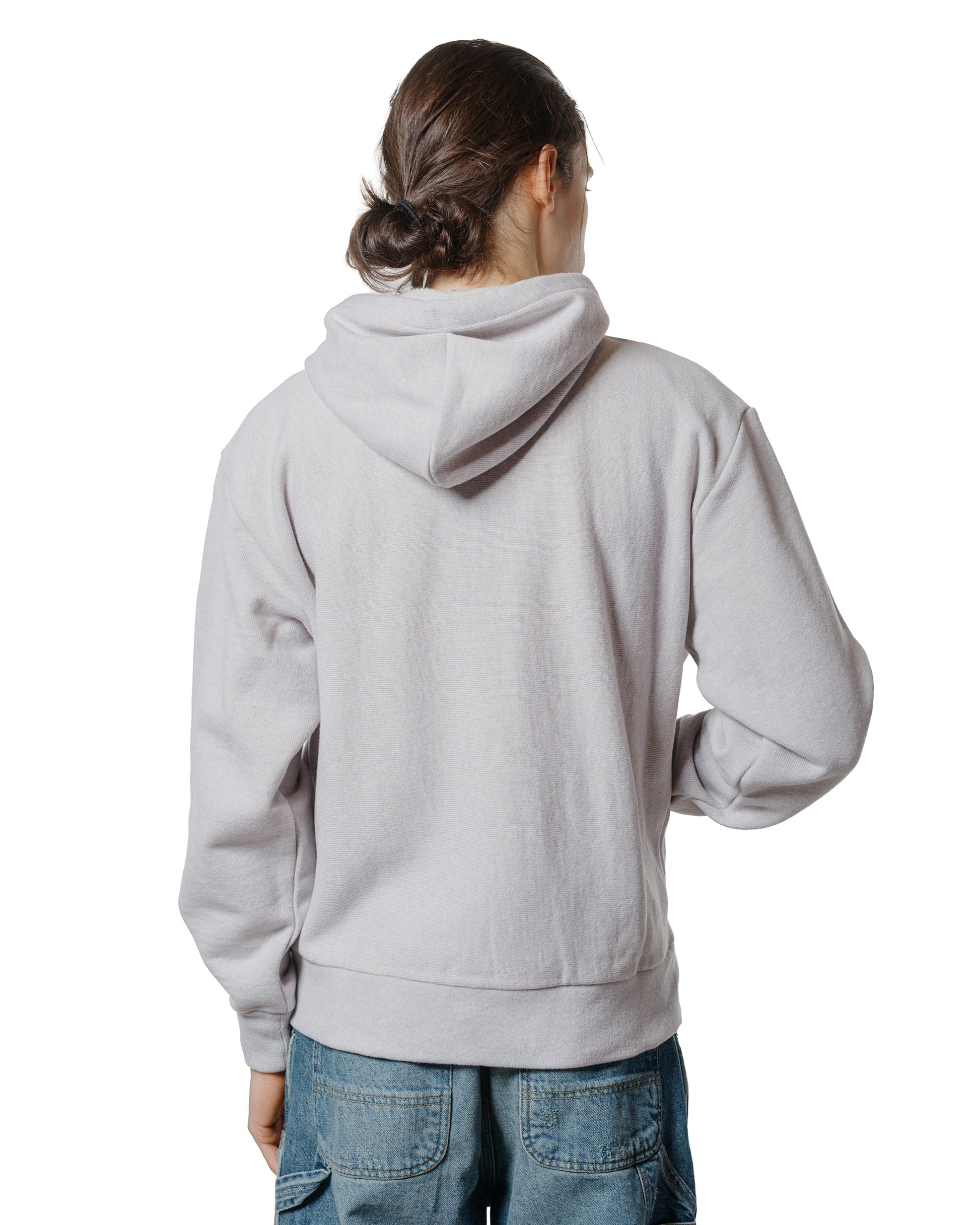 lost & found Stussy Stüssy Brass Zip Knit Hood Ash Heather