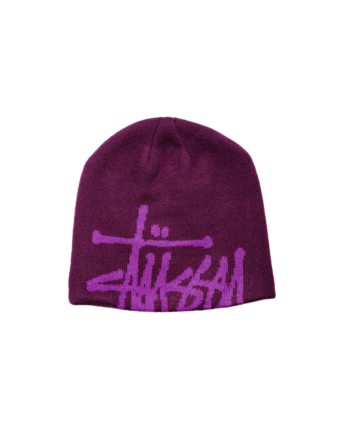 Stüssy Brushed Out Basic Skullcap Plum