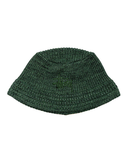 lost & found Stussy Stüssy Bucket Multi Knit Green