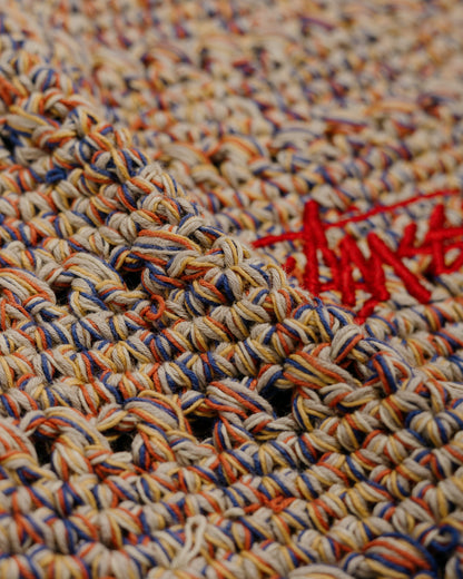 Stüssy Hemp Stock Knit Bucket Hat Multi Tan